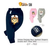 Gambar 1 Pcs Celana Diaper Panjang COTTON Anak Bayi BABY LEON Newborn GY-P83 - Navy Boy Pilot, NB (Newborn) dari Baby Leon Shop undefined 1 Tokopedia
