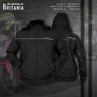 Gambar Jaket Bomber Pria Korean Style Jaket Motor Harian Windproof - ELGANLO - RED, S dari ELGANLO undefined 4 Tokopedia