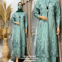 Gambar BAJU KONDANGAN WANITA - KEBAYA - GAUN PESTA - BAJU PESTA WANITA MODERN - gold, L dari Sovhia_Kebaya undefined 2 Tokopedia