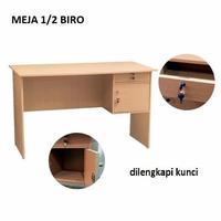 Gambar MTS Meja Tulis 1/2 Biro Meja Belajar / Meja Kerja Kantor 1/2 Biro dari DAILY FURNITURE undefined 1 Tokopedia