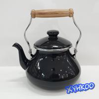 Gambar Cerek / Ceret / Teko Enamel 25F Hitam Polos dari LitlleShopSby undefined 1 Tokopedia