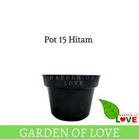 Gambar Cod-Pot Tanaman Pembibitan/Pot Basic /Pot Hitam/pot polos 12 15 17 20 - Polos 20 hitam dari Raja Indo Bekasi undefined 4 Tokopedia