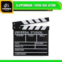 Gambar Clapperboard / Papan Take Action / Clapper Board dari Camworld Shop undefined 1 Tokopedia