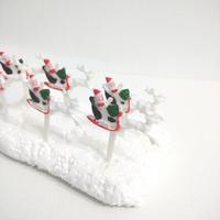 Gambar Santa Sleigh picks 6pcs dari Toko Ani,Bluebell,Creda undefined 3 Tokopedia