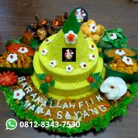 Gambar Nasi Tumpeng | Tumpeng Nasi Kuning untuk 20 porsi Jakarta Timur - 47-50 cm dari Dapoer Umma 2 (Premium) undefined 2 Tokopedia