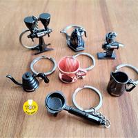 Gambar Gantungan kunci barista coffee keychain kopi unik untuk koleksi gift - twin grinder dari TOP alat kopi undefined 1 Tokopedia