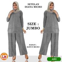 Gambar Setelan Baju & Celana Wanita DIANA MICRO LMS 23954 23958 23962 - Kuning, XL dari LUCKMAS undefined 2 Tokopedia