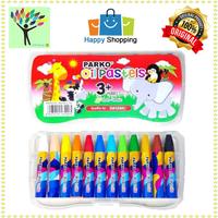 Gambar Crayon oil pastel 12 warna oil pastel - Parko dari ATK Grosir undefined 2 Tokopedia