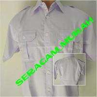 Gambar SERAGAM BAJU KEMEJA PENDEK TRANS TV HITAM KREM NEVY HITAM PDH PDL - Marun, M dari seragammurah undefined 2 Tokopedia
