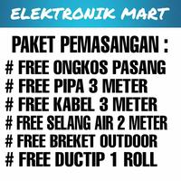 Gambar Denpoo AC Split DDS 09CTL 1 PK LOW WATT + PASANG - PLUS PASANG dari ELECTRONIK MART_NEW undefined 2 Tokopedia