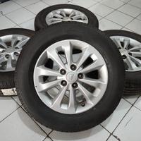 Gambar Velg pelek mobil second original Daihatsu Terios ring 16 ban Toyo dari Tendean Racing wheell undefined 3 Tokopedia