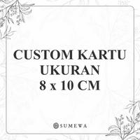 Gambar Custom Kartu Ucapan Ukuran 8x10 cm - biasa dari Sumewa Design undefined 1 Tokopedia
