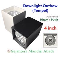 Gambar Downlight Outbow 4 inch Kotak Hitam / Putih DL OB Tempel - Putih dari Sejahtera Mandiri Abadi undefined 1 Tokopedia