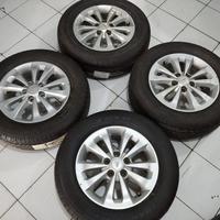 Gambar Velg pelek mobil second original Daihatsu Terios ring 16 ban Toyo dari Tendean Racing wheell undefined 2 Tokopedia