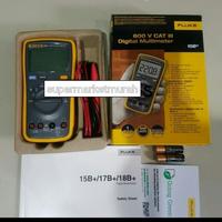 Gambar FLUKE 15B+ DIGITAL MULTIMETER 600V ASLI 100% dari supermarketmurah1 undefined 1 Tokopedia