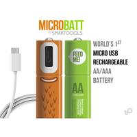 Gambar Baterai Cas Isi Ulang Rechargeable AA Micro USB 1000mAh 2 PCS dari Jayabaadi undefined 4 Tokopedia