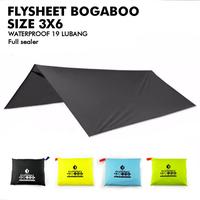 Gambar Flysheet 3x6 Meter 19 Loop - Pelapis Pelindung Tenda Camping - flyshet - Biru dari dzakiroutdoor undefined 2 Tokopedia