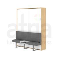 Gambar Tempat Tidur Wallbed Archer Queen With Sofa 160×200 Atria dari Atria Furniture Official undefined 2 Tokopedia
