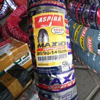 Gambar Ban Motor Matic Honda Aspira SPR 38 80/90 ring 14 kembang ori Federal - TUBE TYPE - TUBE TYPE dari CJR MOTOR BANDUNG undefined 4 Tokopedia