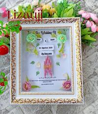 Gambar HANTARAN BINGKAI 3D - Putih dari Lizauji undefined 4 Tokopedia
