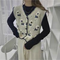 Gambar PRILA VEST RAJUT PREMIUM IMPORT, ROMPI RAJUT IMPORT - navy dari VIOLETTEMODE.ID2 undefined 2 Tokopedia
