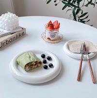 Gambar Nordic Cafe Plate / Piring Nordic Cafe Estetik / Deep Plate Dessert - plate 20cm dari mode shop online store undefined 2 Tokopedia