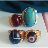 Gambar Cincin batu akik borongan (min 4 pcs) dari Ratih Home undefined 3 Tokopedia