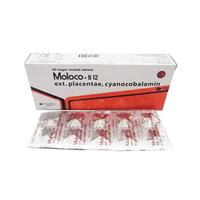 Gambar MOLOCO B12 1 STRIP 10 TABLET / PLACENTAL EXTRACT /VIT.B12/PELANCAR ASI dari Apotik Century undefined 5 Tokopedia