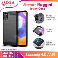 Gambar Softcase Samsung Galaxy A31/A51 Casing Ipaky Carbon Rugged Armor dari DsaStore18 undefined 1 Tokopedia