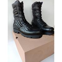 Gambar Sepatu Boots Pria Pdl Laras TNI POLRI Kulit Asli Safety - Hitam, 39 dari Hennazie store undefined 5 Tokopedia