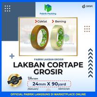 Gambar Lakban Cortape Grosir Termurah Harga Ekonomis Satuan - BENING, 48 mm x 90 yard dari PabrikPacking undefined 4 Tokopedia
