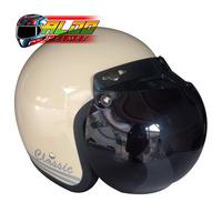 Gambar HELM BOGO MURAH / HELM RETRO DEWASA / BTR CLASSIC CREAM KACA CEMBUNG - All Size dari aldohelm2 undefined 5 Tokopedia