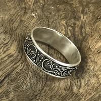 Gambar Cincin Perak 925 Pria Wanita Ukiran Bali R090 - 7 dari Putera Silver Jewelry undefined 4 Tokopedia