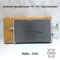Gambar Condensor - Kondensor Ac Mobil Hyundai accent '95 - '99 Cakra - Pokka dari HERRY AUTOCOOL undefined 1 Tokopedia