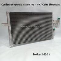 Gambar Condensor - Kondensor Ac Mobil Hyundai accent '95 - '99 Cakra - Pokka dari HERRY AUTOCOOL undefined 3 Tokopedia
