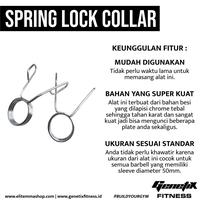 Gambar GENETIX FIT Spring Lock Collar (Pair) dari ELITE MMA SHOP undefined 3 Tokopedia
