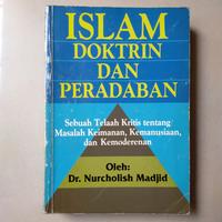 Gambar Buku original Dr. Nurcholish Madjid - Islam Doktrin dan Peradaban 1992 dari Hermawan Books Corner undefined 1 Tokopedia