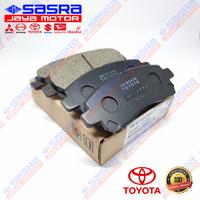 Gambar Brake Pad FRT ORIGINAL AVANZA/XENIA/VELOZ 2003-2021|RUSH/TERIOS F700|TARUNA Toyota Genuine Parts - Kampas Rem Depan TYT.04465-YZZR8 #sja dari Sasra Jaya OS undefined 3 Tokopedia