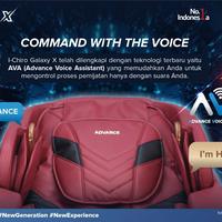 Gambar Kursi Pijat Advance ICHIRO GALAXY X Original Promo Kursi Refleksi - Alpha Red, Cicil 0%24Bln dari AKUADA ADVANCE undefined 3 Tokopedia