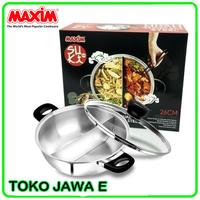 Gambar MAXIM Panci Suki Pan/Maxim Steamboat Shabu shabu 26 Cm - Stenlies dari TOKO JAWA ELECTRIK undefined 1 Tokopedia