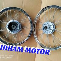 Gambar VELG JARI-JARI DEPAN BELAKANG MOTOR SUPRA X LAMA PNP SUPRA FIT OLD dari Idham motor undefined 1 Tokopedia