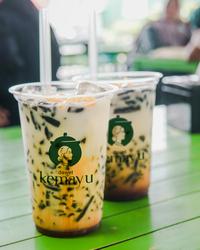 Gambar Dawet Ireng tanpa santan, cup ukuran Medium (14 oz) dan Large (18 oz) - Large (18 oz) dari Love Your Body (LYB) Store undefined 2 Tokopedia