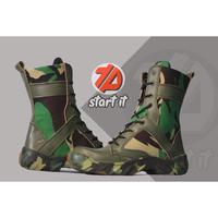 Gambar SEPATU PDL KULIT ASLI SEPATU PDL TNI SEPATU PDL LORENG KOSTRAD SEPATU - Hijau Loreng, 39 dari SafetyShoes_NEW undefined 1 Tokopedia