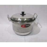 Gambar Panci Sarangan Dandang Langseng Ekonomi Jawa Maspion 26 cm Aluminium dari tokokudewi undefined 2 Tokopedia