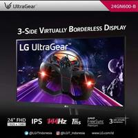 Gambar LG 24GN600 UltraGear Full HD IPS 1ms (GtG) Gaming Monitor dari acc komputer medan undefined 1 Tokopedia