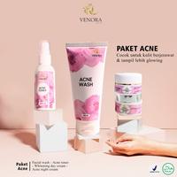 Gambar VENORA SKINCARE PAKET ACNE SERIES - busui day cream dari danira skincare shop undefined 1 Tokopedia