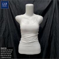 Gambar Tank top Cami Gap Body atasan singlet kamisole branded wanita putih - XL dari bgscloth undefined 3 Tokopedia