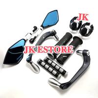 Gambar Spion Tomok V2 V5 + Proguard Karbon + Grip Domino + As Naga+Karet Jari - Hitam, SPION TOMOK V2 dari JK ESTORE1 undefined 5 Tokopedia