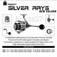 Gambar REEL TRIDENTECH SILVER RAYS NEW COLOUR 3500.5000 - 5000 dari boossse7en undefined 1 Tokopedia