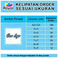 Gambar STIKER KOTAK 4x4 cm/CETAK STICKER MAKANAN DAN MINUMAN / LABEL FOOD - TRANSPARAN, TANPA LAMINASI dari Royal Print_NEW undefined 3 Tokopedia